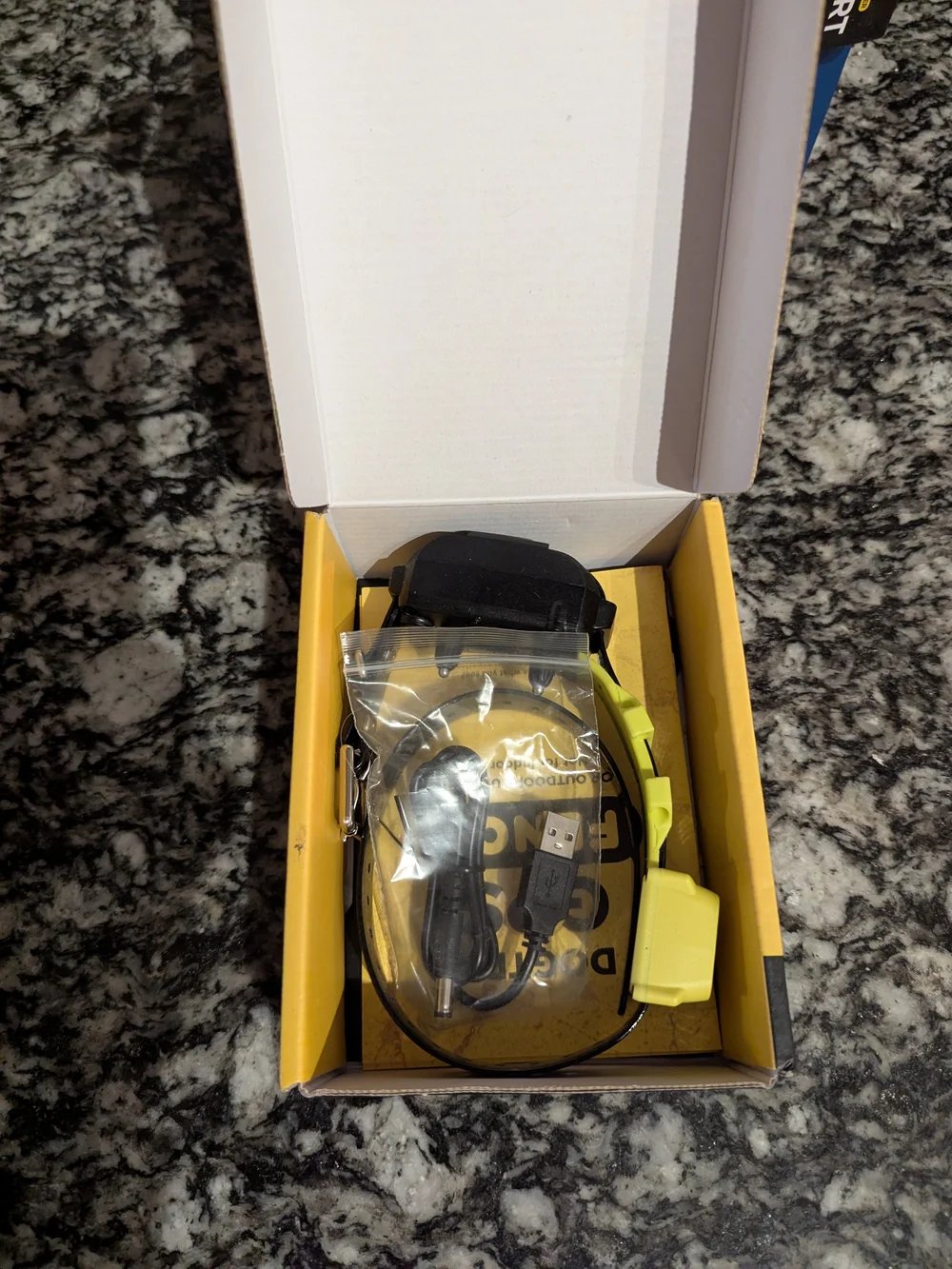 GPS Fence Dog Collar - Yellow